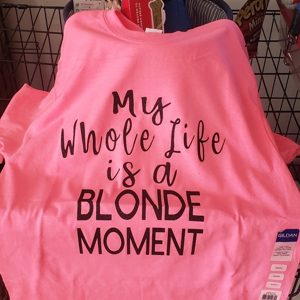 My whole life is a blonde moment